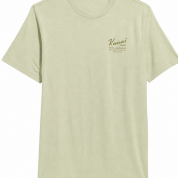 Pale Sage Green Crewneck T-Shirt