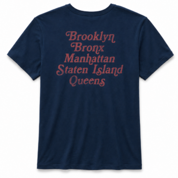 Dark Navy Relaxed Fit Cotton T-Shirt