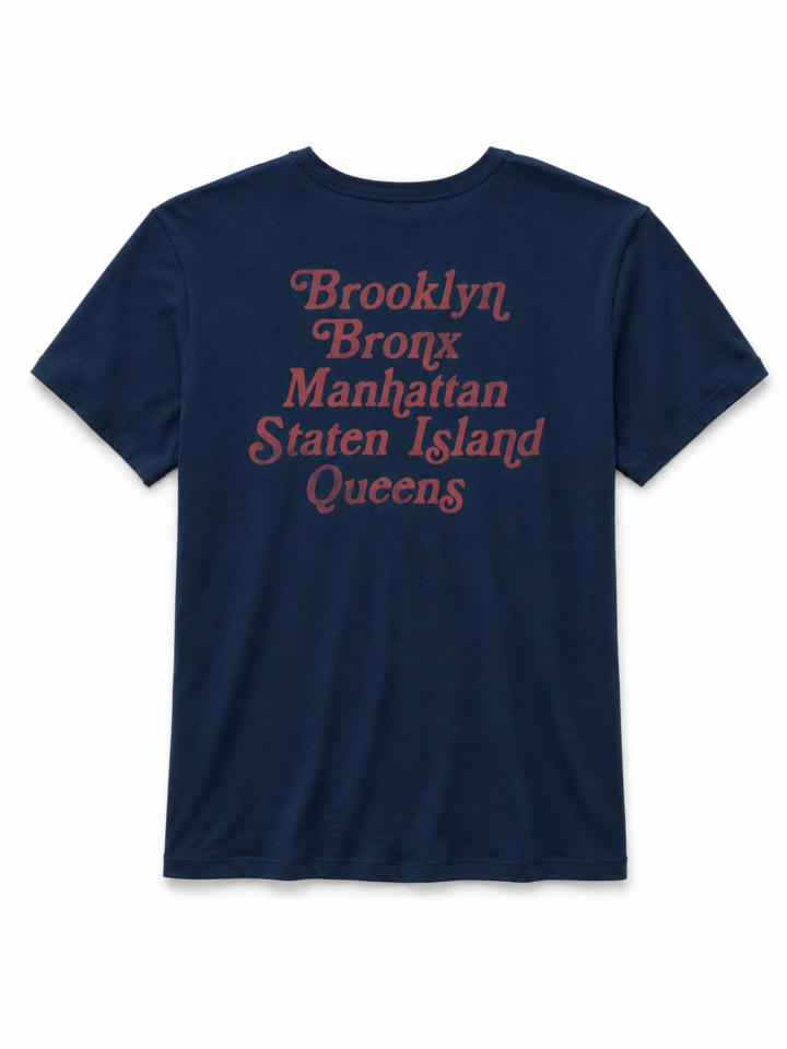 Dark Navy Relaxed Fit Cotton T-Shirt