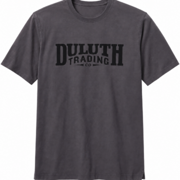 Dark Charcoal Graphic Vintage T-Shirt